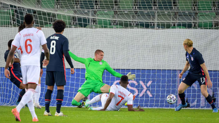 The USMNT loses to Switzerland